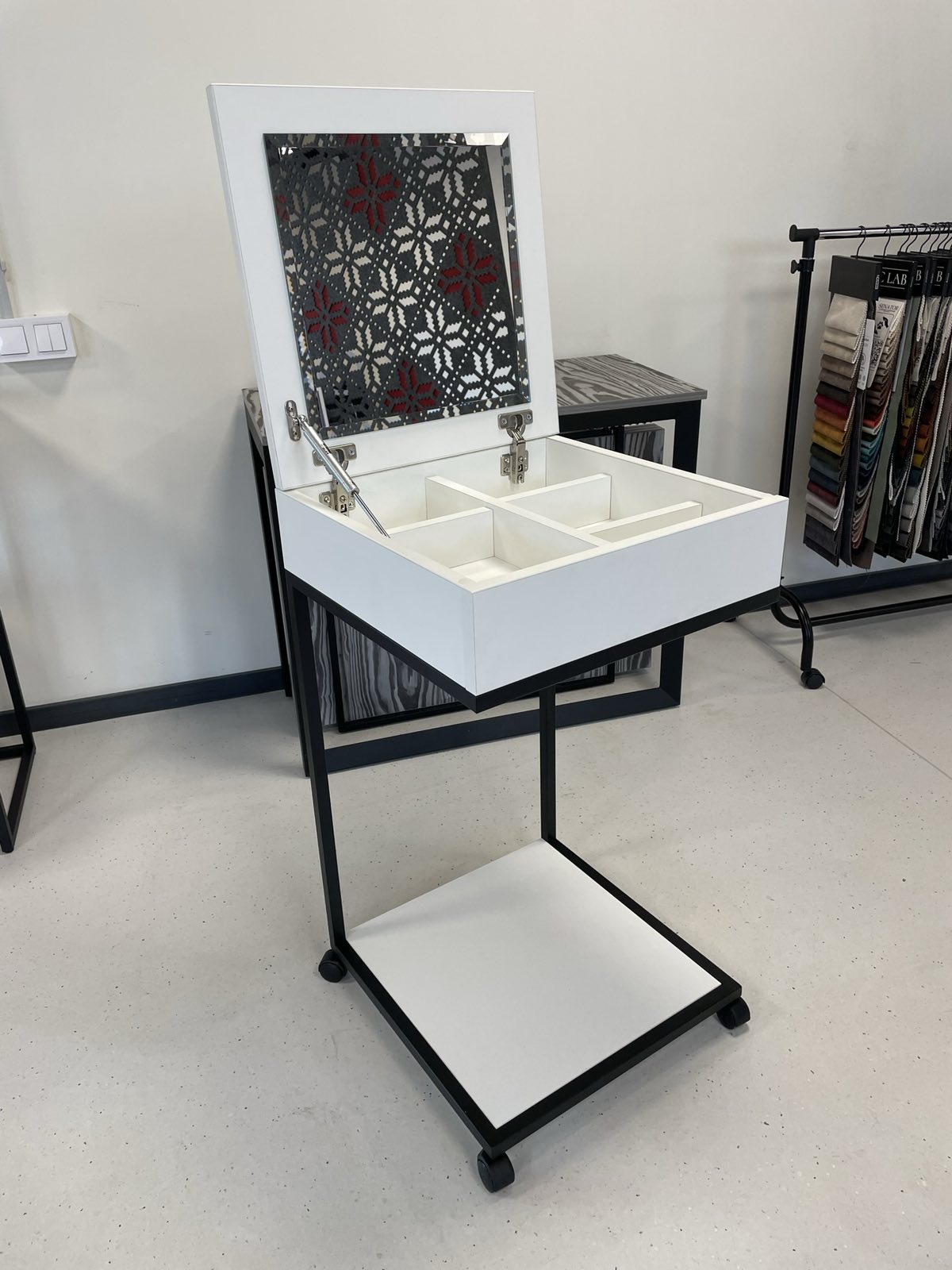 Multi purpose Movable Makeup table,Storage table