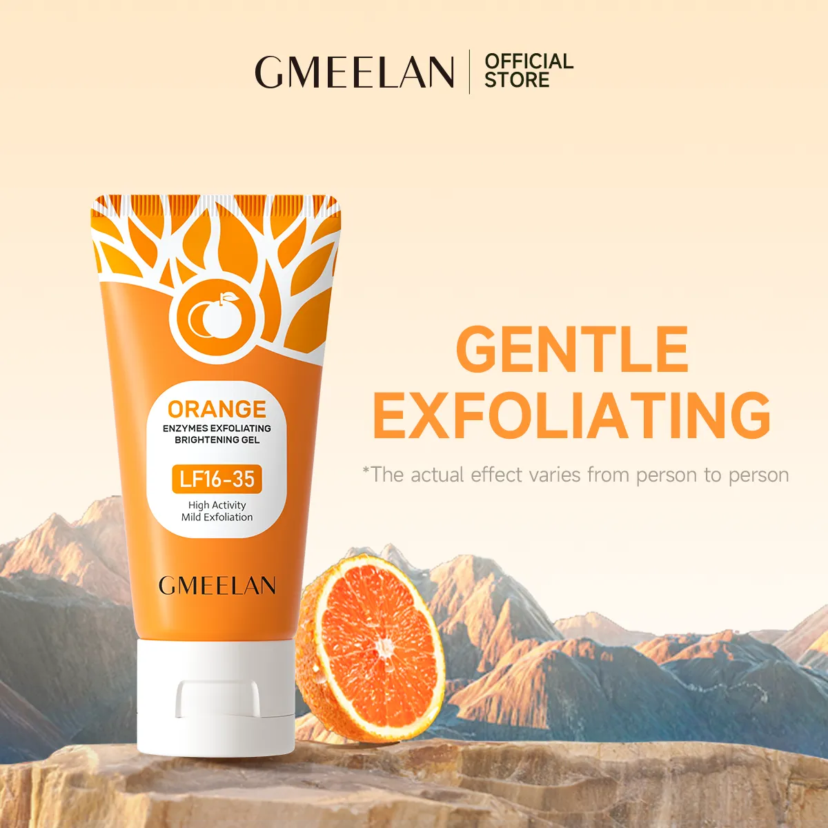Orange Exfoliating Brightening Gel