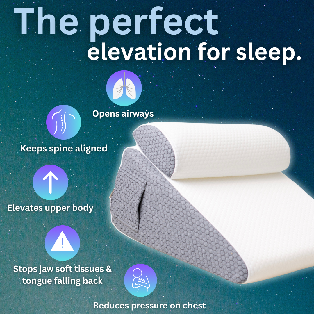 The Hiquo Wedge Pillow + Free Neck Pillow