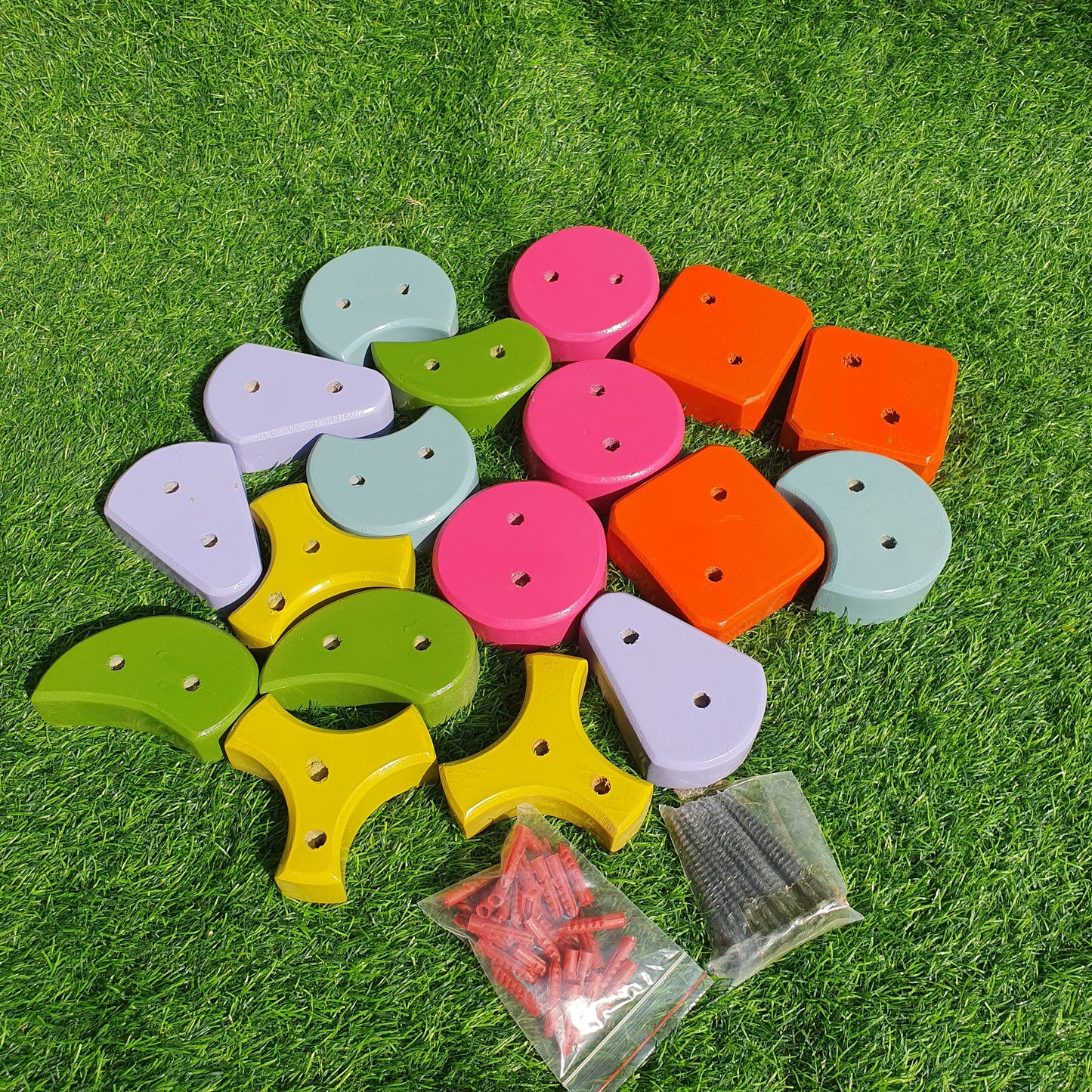 Kids Climbing Wall 22pieces