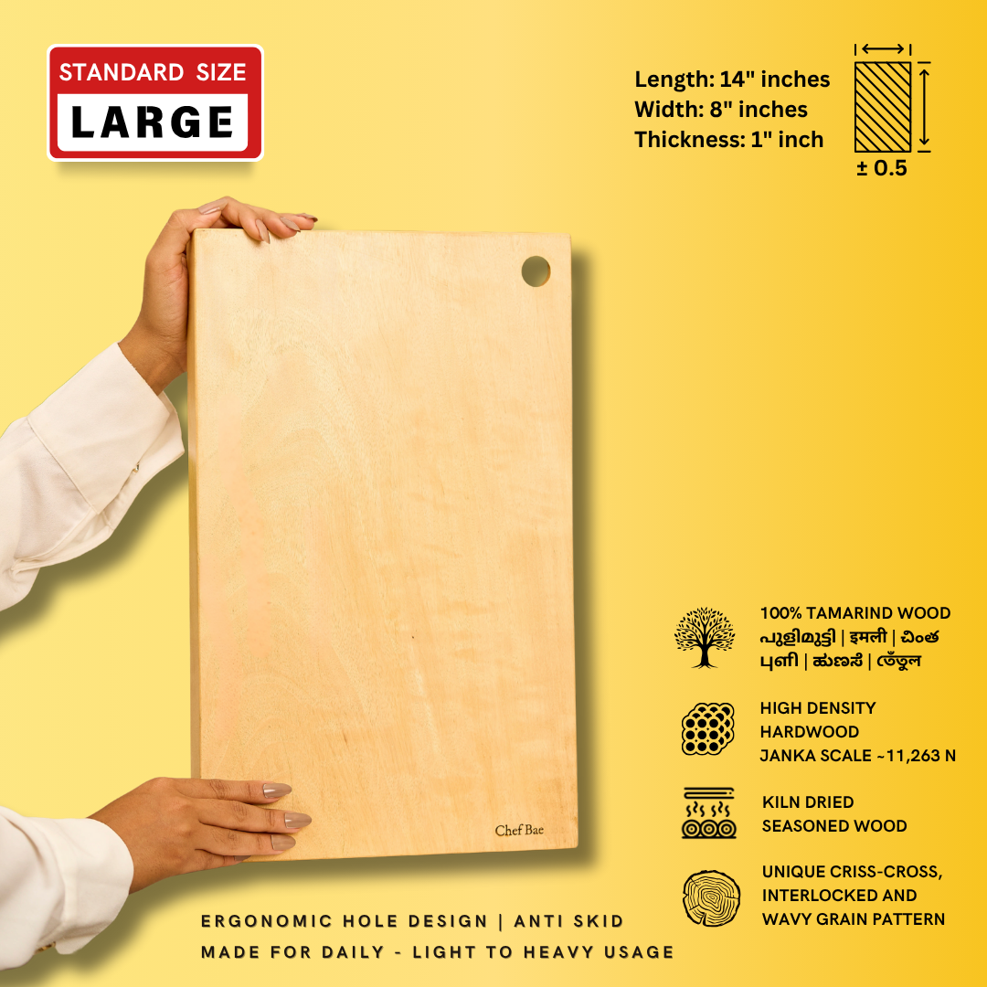 Chef Bae Classic - Tamarind Wood High Density Cutting Board