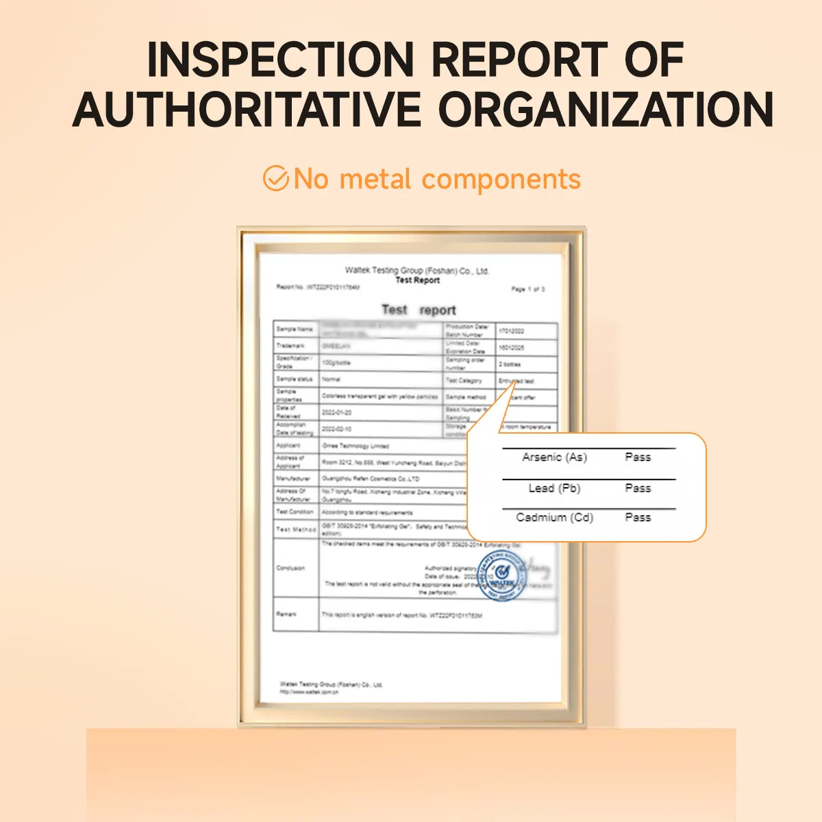 Orange Exfoliating Brightening Gel