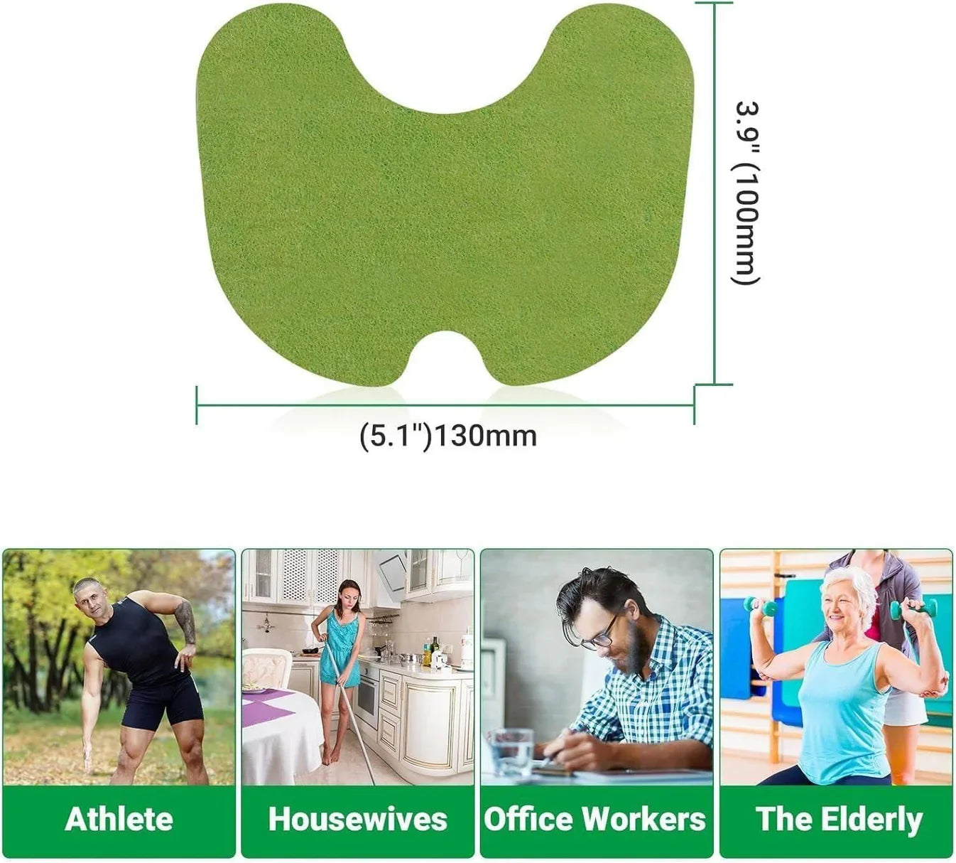 OrthoVeda™ Herbal Knee Patches – Long-Lasting Relief for Knee Pain & Stiffness