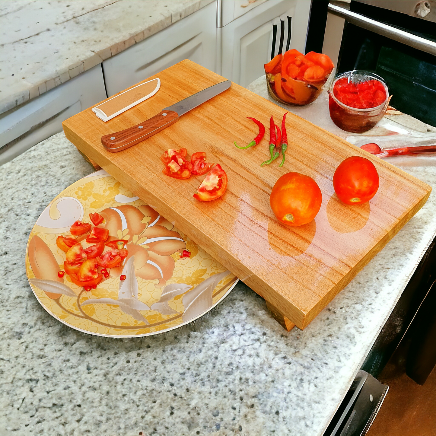 Wooden Cutting Board (D-4)