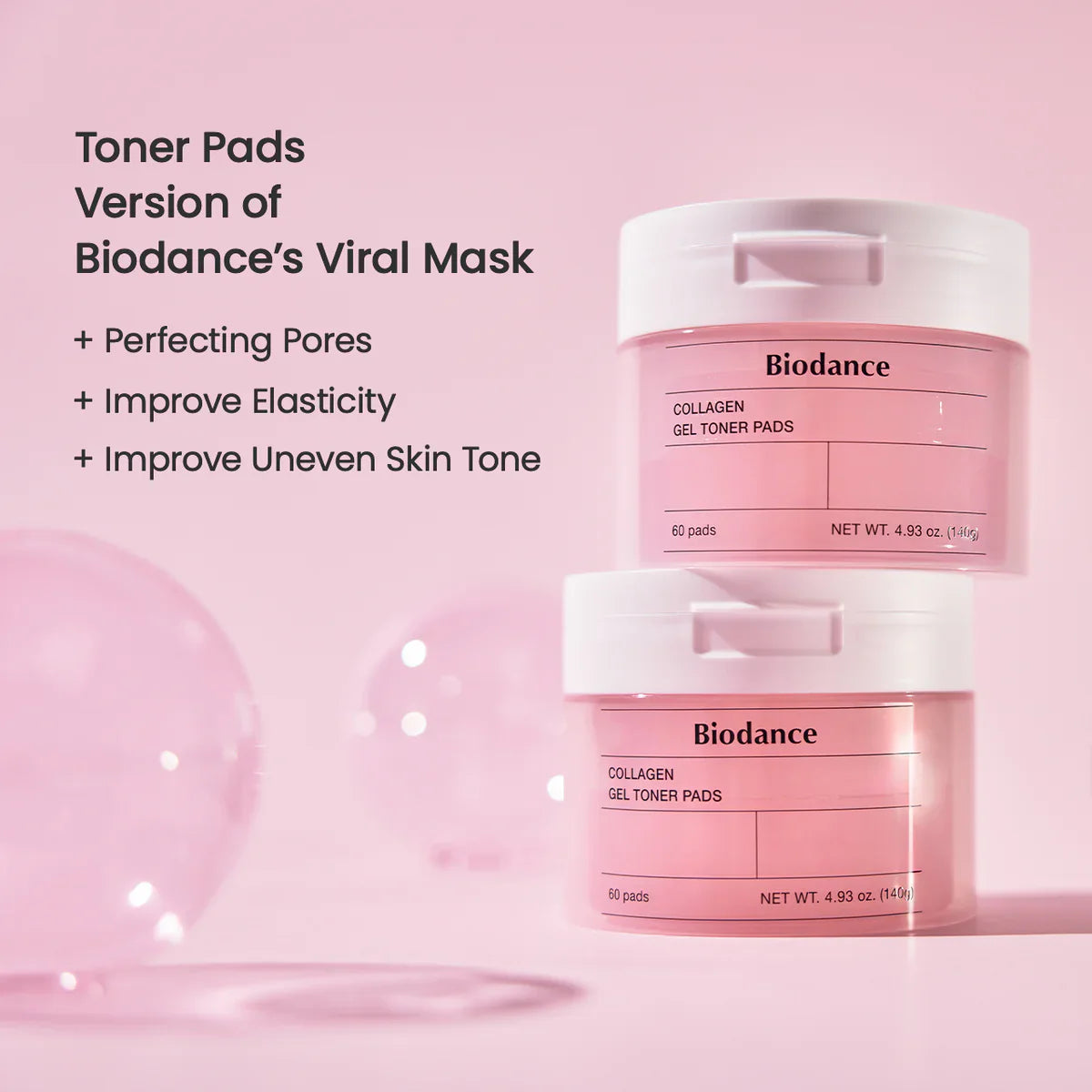 Collagen Gel Toner Pads