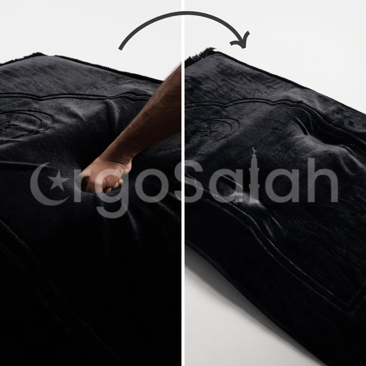 Ergonomic prayer mat