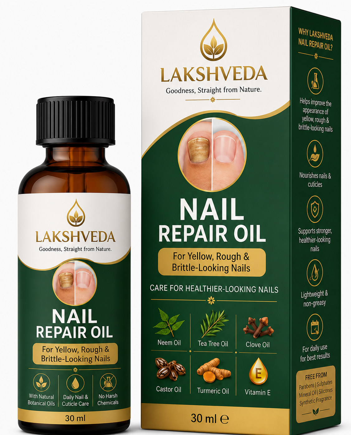 Lakshveda's Nail Repair Oil