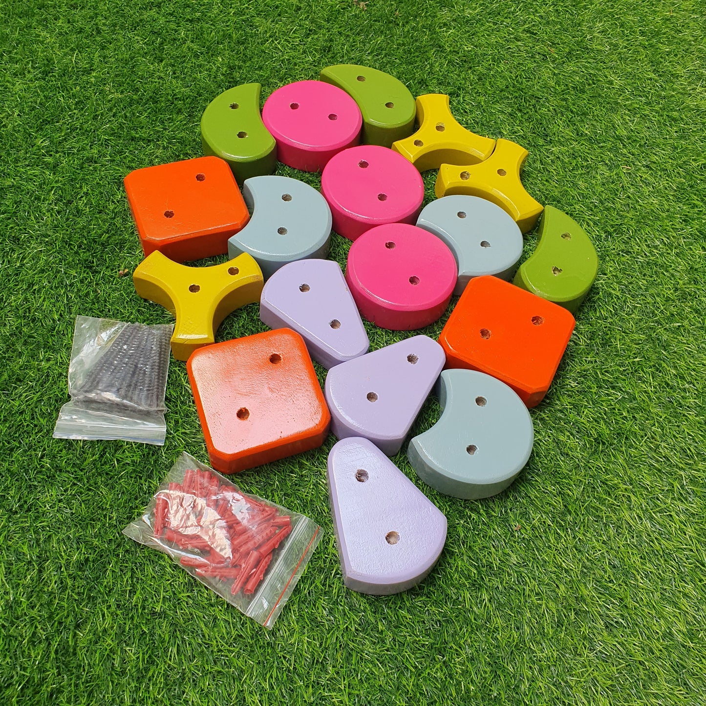 Kids Climbing Wall 22pieces